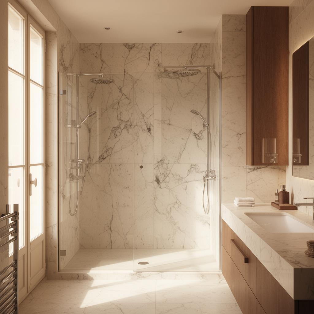 Salle de bain rénovée à Bordeaux